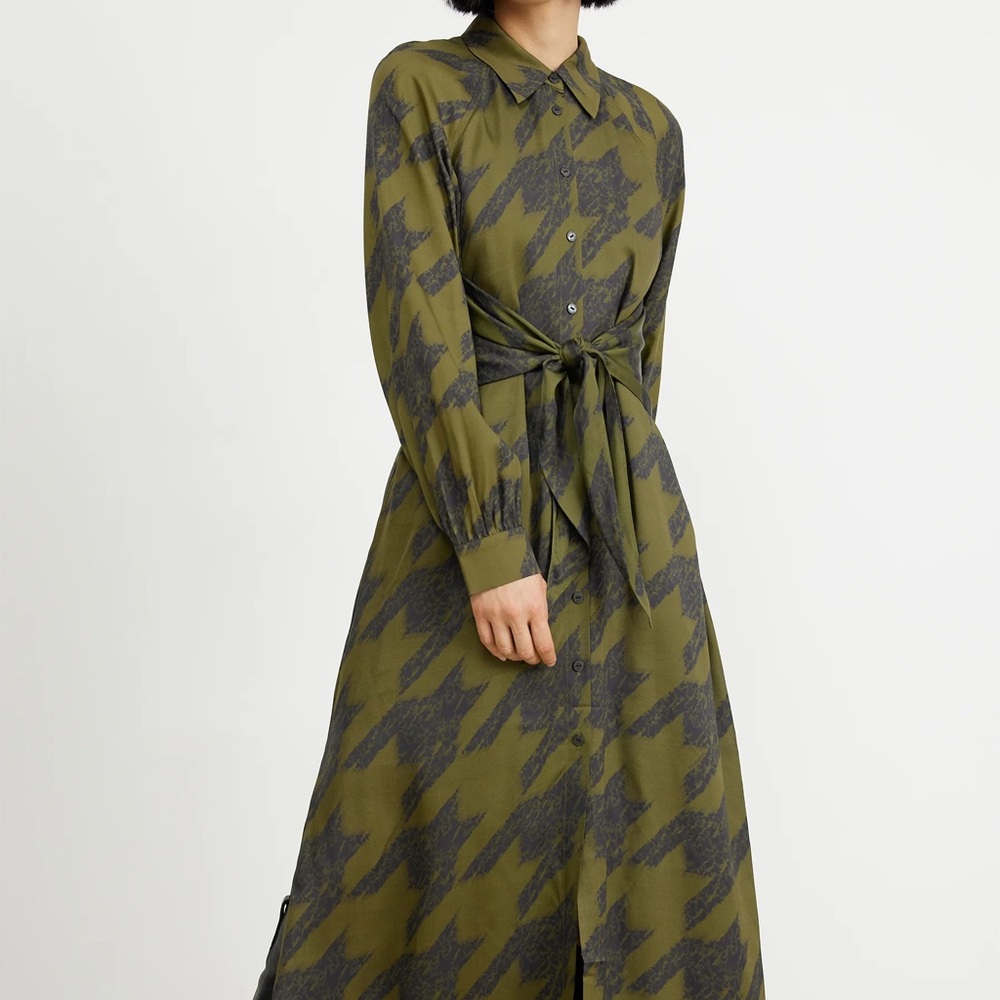 All saints clanetta houndstooth Dress